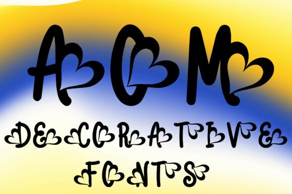 Aom: A Charming Decorative Font for Eye-Catching Campaigns