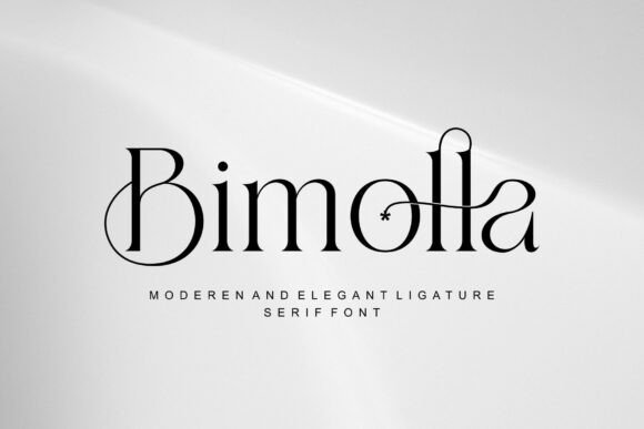 Bimolla Font: Elevate Small Business Branding
