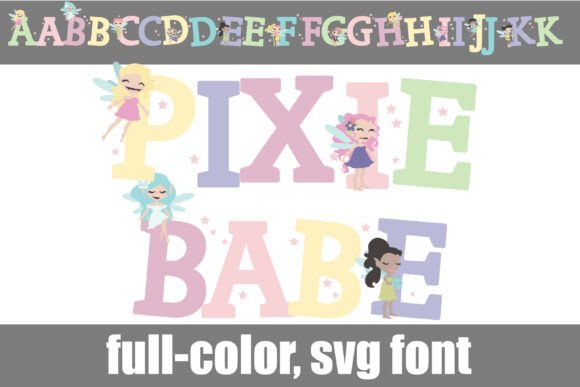 Bring Magic to Your Creations with Pixie Babe Font