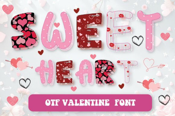 Discover the Charming Cute Love Pack Font