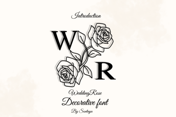 Elevate Your Brand with the Wedding Rose Decorative Font