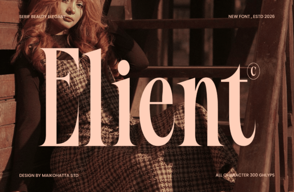 Elient: The Elegant Serif Font for Sophisticated Branding