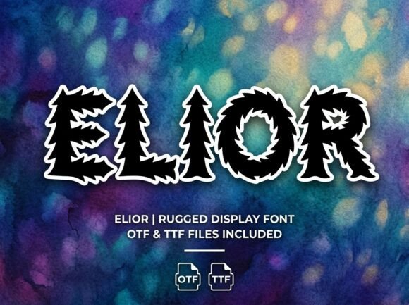 Elior Font: Elevating Editorial Design with Decorative Display Type