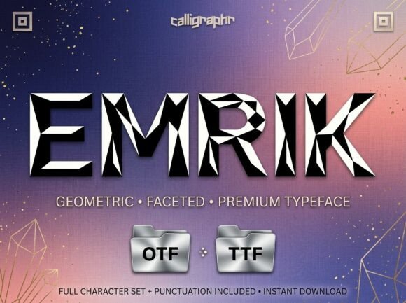 Emrik: The Perfect Font for Creative Handmade Products