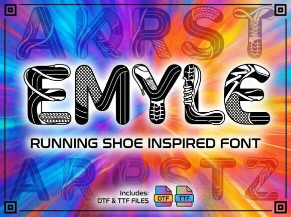 Emyle: A Decorative Display Font for Creative Branding