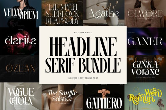 Headline Serif Bundle: A Typeface Review for Campaign Designers