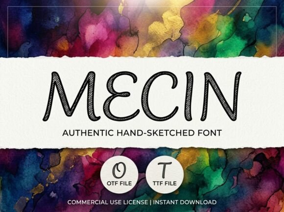 Mecin Font: Elevating Campaign Visuals with Bold Display Type