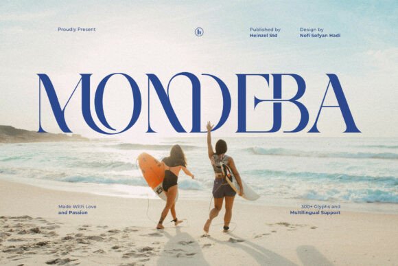 Mondeba: The Modern Serif Font for Elegant Campaigns
