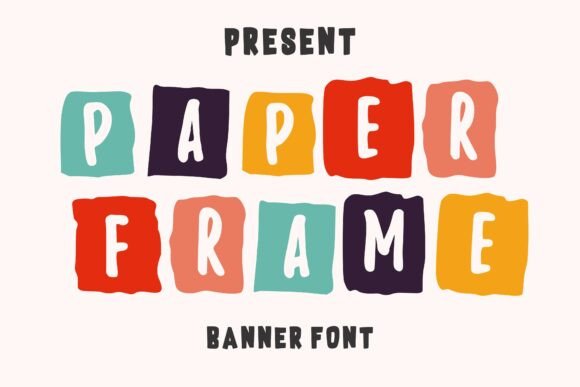 Paper Frame: A Charming Decorative Font for Web Design