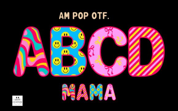 Pop Bundle: A Retro Font for Creative Branding