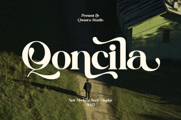 Qoncila: A Modern Luxury Serif Font for Elegant Branding