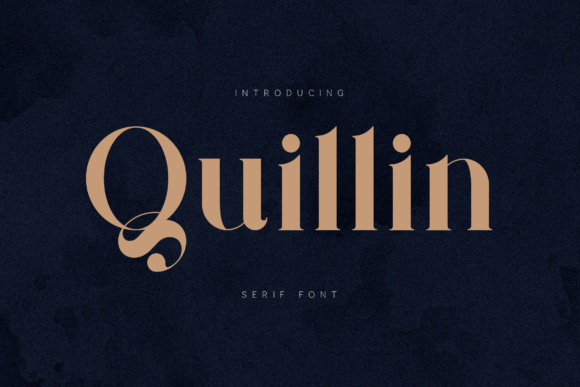 Quillin: A Modern Serif Font for Distinctive Web Design