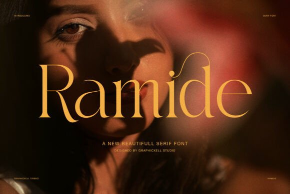 Ramide: A Refined Serif Font for Elegant Design