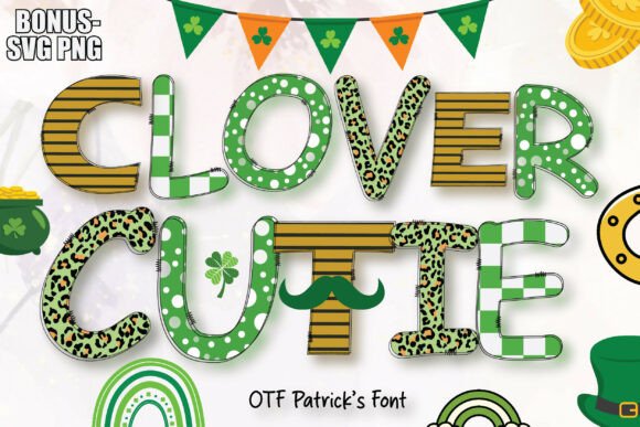 Shamrock Alphabets: A Festive Font for St. Patrick's Day