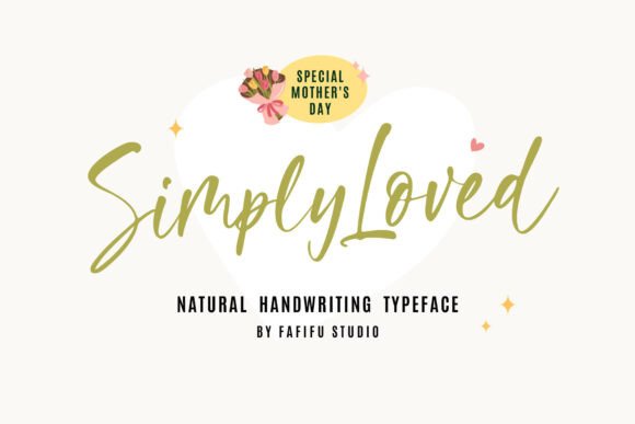 Simply Loved Font for Authentic Small Business Branding